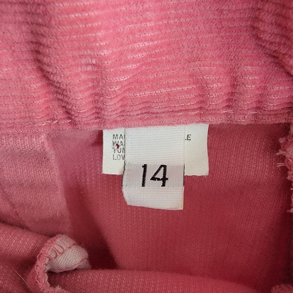 Vintage Pink High-waisted Corduroy Levi's sz 14 - Picture 6 of 6